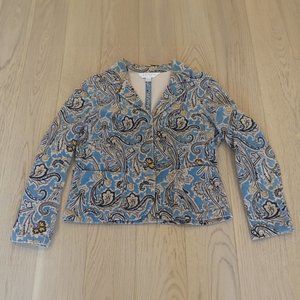 Casual Corner Annex Stretch Vintage Women's XLarge Button Down Jacket